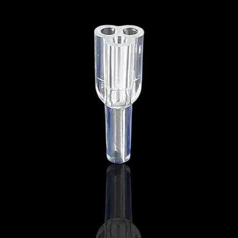 20 PCS Luer Multi-Port Conversion Connector - Luer Lock Male Connector, Medical Grade Luer Lock 3-Way Manifold & Flow Splitter, Multi-Line Hub for Laboratory Peristaltic Pumps. in Kuwait