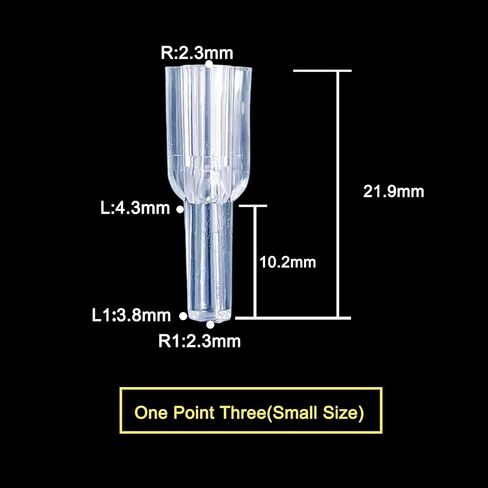 20 PCS Luer Multi-Port Conversion Connector - Luer Lock Male Connector, Medical Grade Luer Lock 3-Way Manifold & Flow Splitter, Multi-Line Hub for Laboratory Peristaltic Pumps. in Kuwait