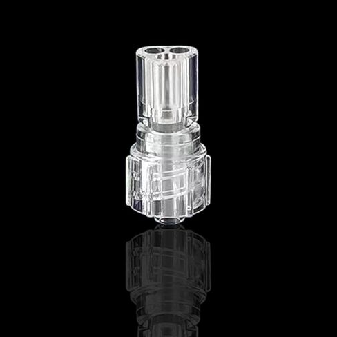 20 PCS Luer Multi-Port Conversion Connector - Luer Lock Male Connector, Medical Grade Luer Lock 3-Way Manifold & Flow Splitter, Multi-Line Hub for Laboratory Peristaltic Pumps. in Kuwait