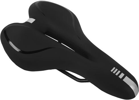 Comfort Bike Seat Cushion Wide Padded Bicycle Saddle for Exercise and Road Bicycle Replacement Comfort Bicycle Seat Cushion for Men and Women Soft Bike Cushion Fit for Fit for Indoor/Outdoor in Saudi Arabia