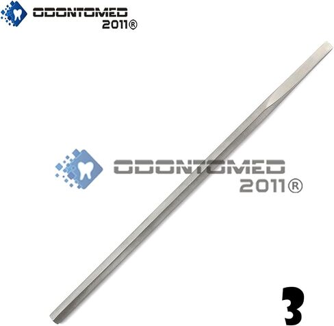 Odontomed2011 3 PCS Sheehan Straight Osteotome 4mm Hexagon Handle in Saudi Arabia
