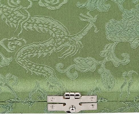 RitoeasySports رائع حامل القماش الحرير الخشبي لبلد 6pcs القصب ، يحمي من الاصطدام ، مقاوم للرطوبة ، محمولة (أخضر) in Kuwait