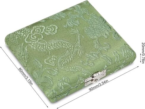 RitoeasySports رائع حامل القماش الحرير الخشبي لبلد 6pcs القصب ، يحمي من الاصطدام ، مقاوم للرطوبة ، محمولة (أخضر) in Kuwait