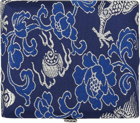 RitoeasySports رائع حامل القماش الحرير الخشبي لبلد 6pcs القصب ، يحمي من الاصطدام ، مقاوم للرطوبة ، المحمولة (الأزرق) in Kuwait