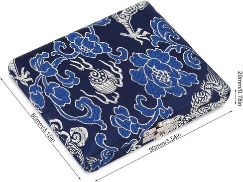 RitoeasySports رائع حامل القماش الحرير الخشبي لبلد 6pcs القصب ، يحمي من الاصطدام ، مقاوم للرطوبة ، المحمولة (الأزرق) in Kuwait