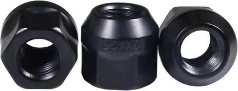 Height 21mm Open End Lug Nuts Black Wheel Nuts 19mm M14 X 1.5,m12x1.25,m12x1.5,1/2-20(M14x1.5) in Saudi Arabia