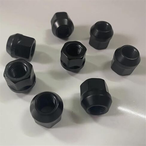 Height 21mm Open End Lug Nuts Black Wheel Nuts 19mm M14 X 1.5,m12x1.25,m12x1.5,1/2-20(M14x1.5) in Saudi Arabia