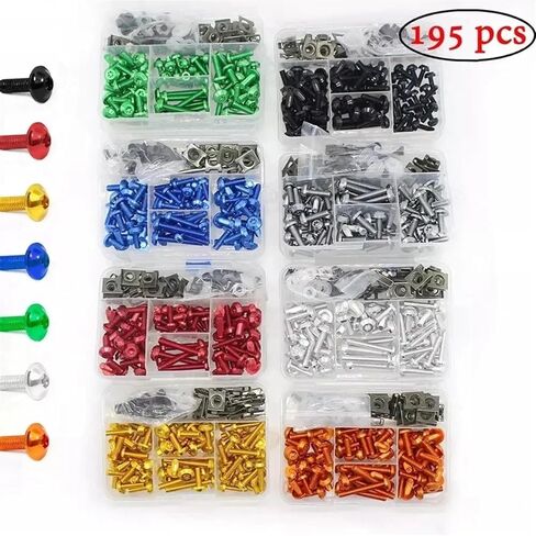 Bolt Screws Nut Kit(Gold) in Saudi Arabia