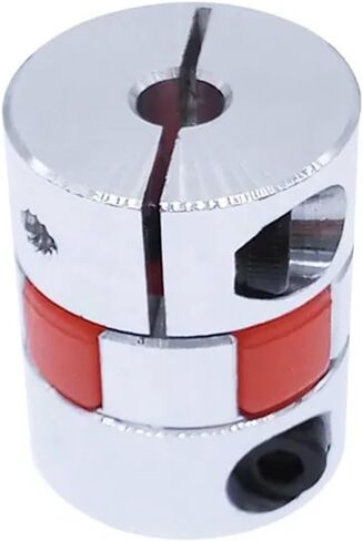 D20L25 Spider Flexible Motor Coupler Aluminium Flexible Jaw Coupling 5x8mm 3mm 4mm 5mm 6mm 6.35mm 7mm 10mm 1Pcs(4x4) in Saudi Arabia