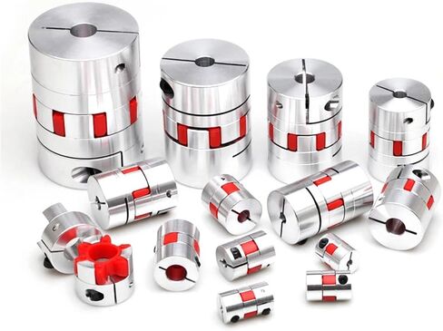 D25 L30 CNC Motor Jaw jaw Acplers مرنة العنكبوت البرقوق ELASTI اقتران D25 L30 4MM 5MM 6MM 6.35MM 8MM 9MM 10MM 12MM 1PCS (6x6) in Saudi Arabia