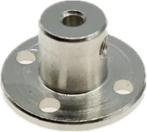 3/3.17/4/5/6/7/8/10/11/12/14mmmm Rigid Flange Coupling Motor Guide Shaft Coupler Motor Connector Shaft Axis Bearing Fittings 1Pcs(12mm) in Saudi Arabia