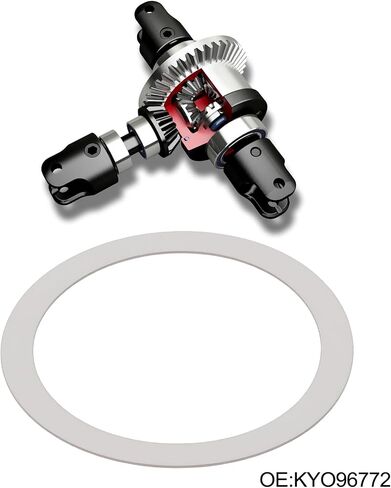20Pcs RC Car Differential Shim OD 16mm ID 13mm Thickness 0.15mm Stainless Steel Spacer KYO96772 in Saudi Arabia