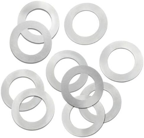 Precision Brand PB-25125 Round Shim .004 Inch Thick x 1/2 Inch I.D. x 3/4 Inch O.D., 1010 Hard Steel in Saudi Arabia