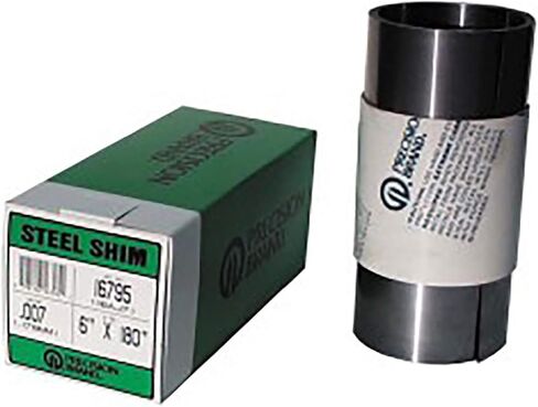 لفائف الأسهم الصلب - 16A8 .008 STEEL SHIMSTOCK 6 "x10 in Saudi Arabia