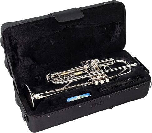 LeSage Student Trumpets Standard Bb Brass Trumpet for Beginner Black Trumpet b Flat with 7c Mouthpiece in Kuwait