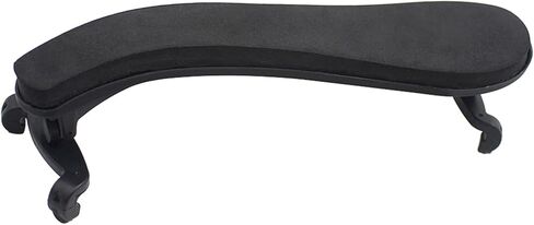 HXBER Viola Shoulder Rest for 15.5-16.5 Inch Violas Adjustable Height and Angle Lightweight Plastic Rest with Comfortable Sponge Pad, Black in Saudi Arabia