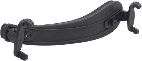 HXBER Viola Shoulder Rest for 15.5-16.5 Inch Violas Adjustable Height and Angle Lightweight Plastic Rest with Comfortable Sponge Pad, Black in Saudi Arabia