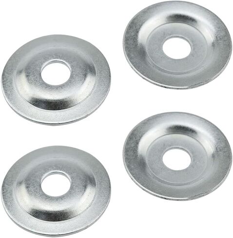 Meetooot 4pcs غسالات الشجر لنوع وعاء مقعد الطاحونة قطر ثقب القرص قطر 10 ملم لتلميع عجلة سلك الصلب عجلة طحن in Saudi Arabia