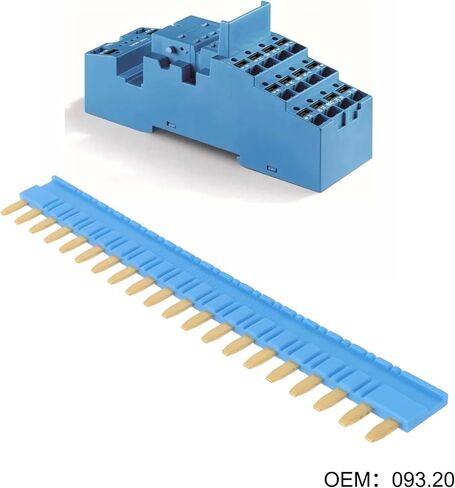 Create idea 2pcs 20 Way Jumper Link Replace 093.20 Compatible with Finder 38 Series Relay in Saudi Arabia