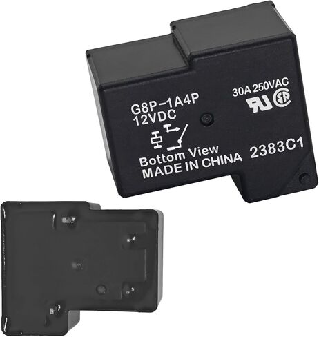 G8P-1A4P-12VDC 30A 250VAC مجموعة ترحيل ثنائي الفينيل متعدد الكلور محاط بالكامل مع مضخة المصاص لحام-مثالية للوحة الكمبيوتر أو التطبيقات المثبتة على اللوحة ، يحل مشكلة رمز F01 من المجفف in Saudi Arabia