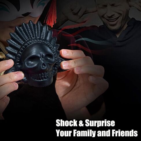 Aztec Death Whistle, Reaches over 125 Decibels Loud Real Screaming Collectible Traditional Aztec Death Whistle Loudest Authentic Human Sounding Screams Loud Halloween Costumes Gift Self defense in Saudi Arabia