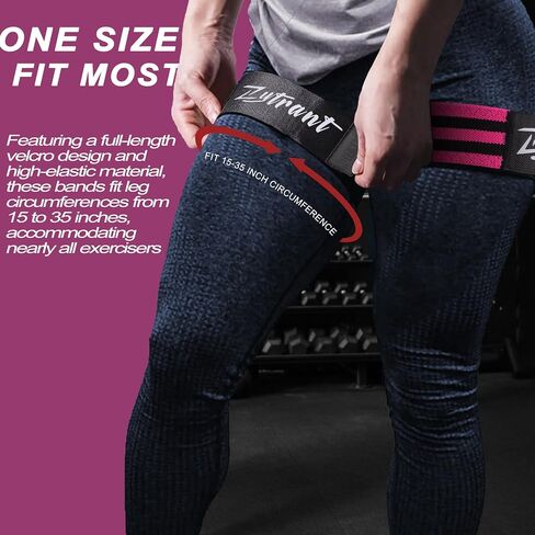 BFR Occlusion Bands for Women Legs Glutes Hip Building, Comfortable Elastic Booty Bands for Blood Flow Training Workouts Fast to Lift Your Butt,Squat,Thigh,Fitness in Saudi Arabia