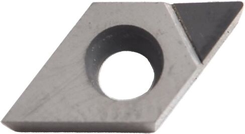 2 عبوة ل PCD DCGT070202 إدراج CNC القابلة للفهرسة ، وأجزاء أداة قطع المقاومة عالية التآكل للألمنيوم وآلات النحاس in Kuwait