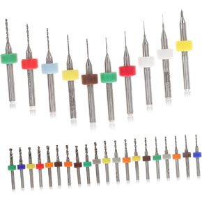 30PCS Micro Drill Bit PCB مجوهرات نقش التنغستن بتات صغيرة الحفر للوحة الدوائر DIY وصنع المجوهرات in Kuwait