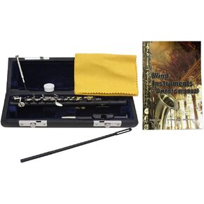 Piccolo Instrument 16 Key of C Piccolo, Guarantee Sound, Piccolo Musical Instrument, with Hard Case, Cleaning Rod, Cloth, for Beginners Students in Saudi Arabia
