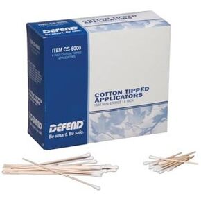 CS-6000 Cotton Tip Applicator, 6" Dowel (Pack of 1000) in Saudi Arabia
