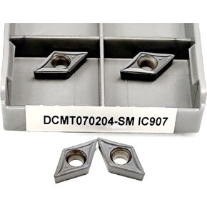 Indexable Carbide Lathe Tool DCMT070204 IC907 IC908 Internal Turning Tool CNC Metal Cutting Parts Processing (Size : DCMT070204 IC908) in Kuwait