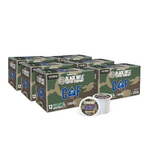 شركة أسود بندقية القهوة CAF ، قرون القهوة المتوسطة المشوية مع 2x الكافيين ، 32 واحد من قرون القهوة in Kuwait