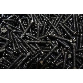 1/4-20 x 2 1/2" Type F/Floorboard Thread Cutting Screws/Six-Lobe (Torx®) / Flat Head/Steel/Black Phos / 750 Pc. Carton in Saudi Arabia