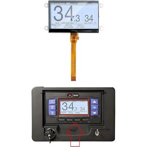 LCD Display Compatible with Carrier Transicold X4 7500 7300 X3 2500 X2 2100 2500 Vector for FKJ20049 SDGG240128-01 Microprocessor Module Panel Replacement in Kuwait