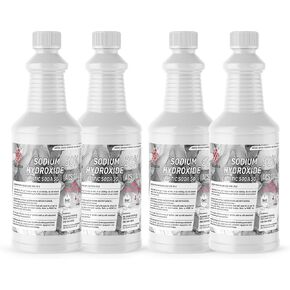 Hydroxide الصوديوم 50 ٪ حل ACS الصف - 4 كوارت - موثوقة للعمل المختبر والتنظيف الصناعي in Saudi Arabia