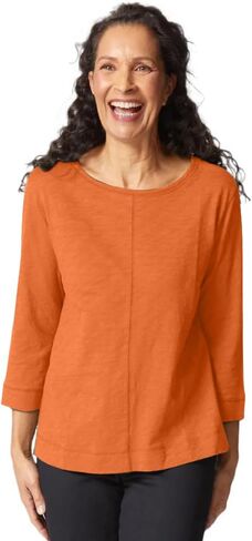 Camden Cover-Stitch Boatneck Habitat Top - 27522 in Saudi Arabia