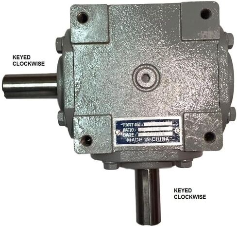 40 HP HP HISE BEELLER BEVEL BILLE مع مهاويين مفتاحين CW/CW 1: 1 - السكن الحديد الزهر - سرعة الإدخال: 1800 كحد أقصى دورة في الدقيقة ؛ 19455-SR-KW-KW-GR in Saudi Arabia