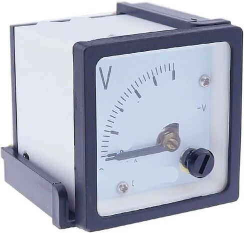 1 Piece 99T1-V Square 48 * 48mm 50V-500V Voltage Pointer Meter(100V) in Saudi Arabia