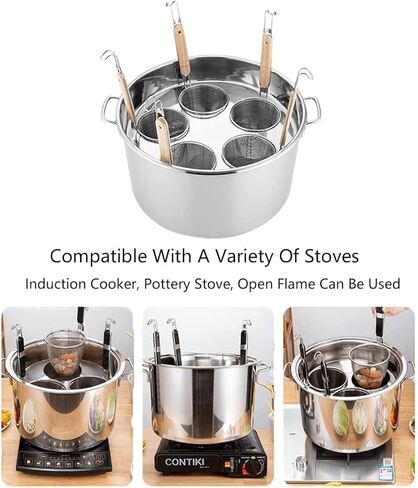 غلاية المعكرونة المعكرونة ، سلة مصفاة إدراج ، أداة طبخ وعاء الأسهم in Kuwait