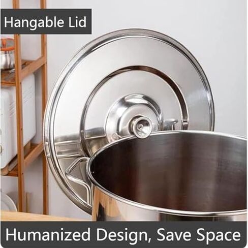 Stockpots,Cooking Pot Commercial Pasta Cooker Set,Multifunctional with Divider and Colander Strainer,Stainless Steel Stock Pot for Home Kitchen,Commercial Cooking Pot in Saudi Arabia