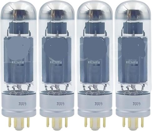 Tube EL34PH UPGRADE EL34 EL34C EL34B 6P3P 6CA7 KT66 6V6 KT77 6L6 HIFI AUDIO TUBE MACTING (2PCS) in Saudi Arabia