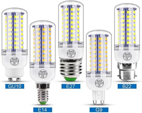 LED Light Bulbs-High Brightness, Energy-Efficient,Long-Lasting IIIumination Solution, Set of 1 (White, 48LED,G9) in Saudi Arabia