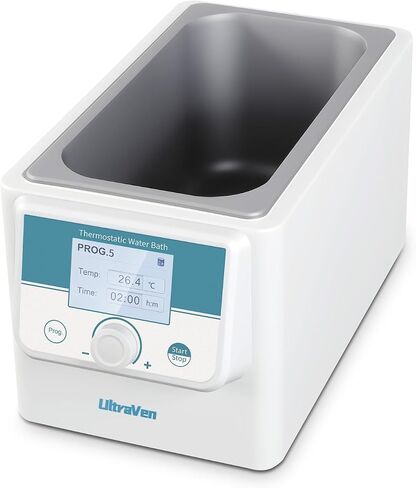Water Bath,Thermostatic Water Baths,Liquid Level Alarm,Teflon-Coated Chamber,Excellent Temp Uniformity and high Precision,Capacity 5L,LWB-5 in Kuwait