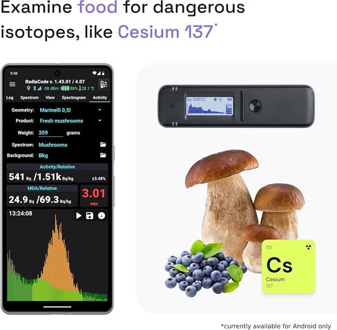 Smart Geiger Counter Radiacode-103 with Free Mobile App. Nuclear Radiation Detector in Saudi Arabia
