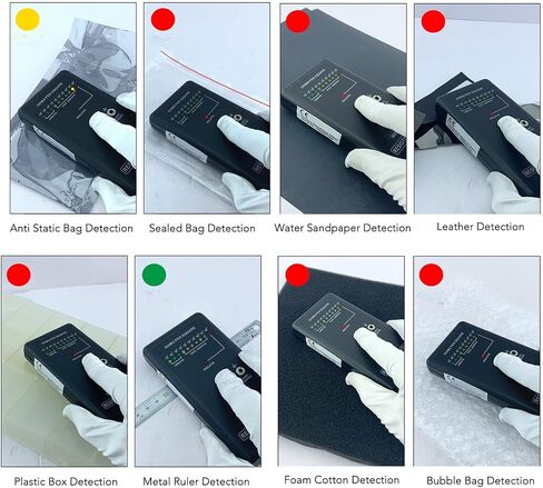 Yinhing Digital Surface Resistance Tester, Precise Static Electricity Tester with Test Automatic Range and LED Indicator, Surface Resistivity in Saudi Arabia