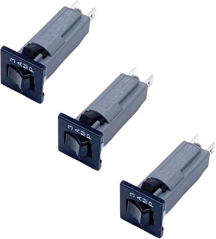 3 PCS 3 AMP Circuit Breakers ، W Series 3 AMP Circuit Breaker Fuse Fuse Connect Quick For Home Boat and Car Repairs in Saudi Arabia