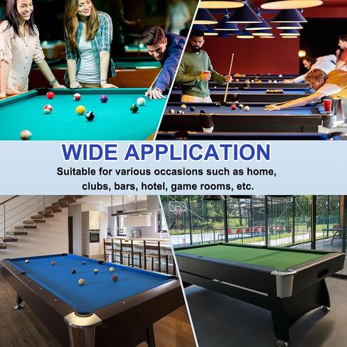 Billiard Cloth Pool Table Felt, Professional Felt Replacement Kit Fit for Home Clubs Bars Indoor Sports Games in Saudi Arabia