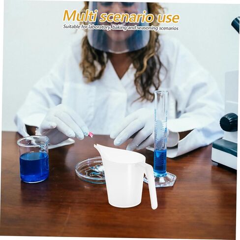 Pretyzoom 4pcs Spout Long Leasing Cup Plastic Pitcher التخرج لصنع الصابون الخبز in Kuwait