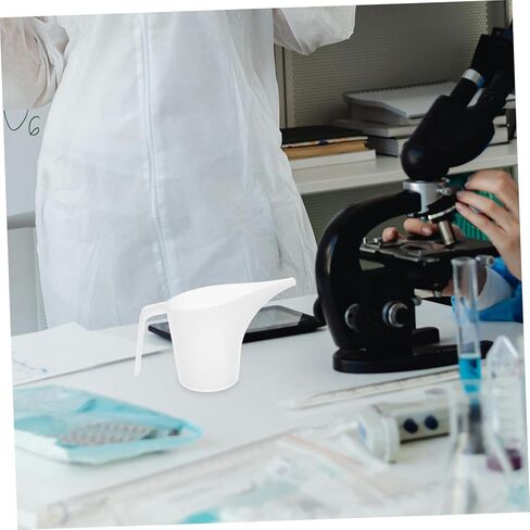 Pretyzoom 4pcs Spout Long Leasing Cup Plastic Pitcher التخرج لصنع الصابون الخبز in Kuwait