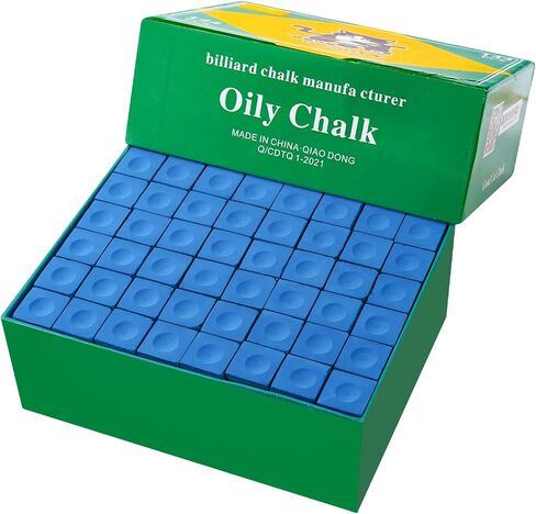 Nano Pool Cue Chalk – Professional Billiard Chalk Set, Bulk Packs Available (12PCS / 24PCS / 144PCS), Long-Lasting Grip, Anti-Miscue, Low Deflection Cue Tip Chalk in Kuwait